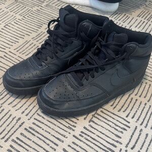 Nike Black Men's High-Top Sneakers